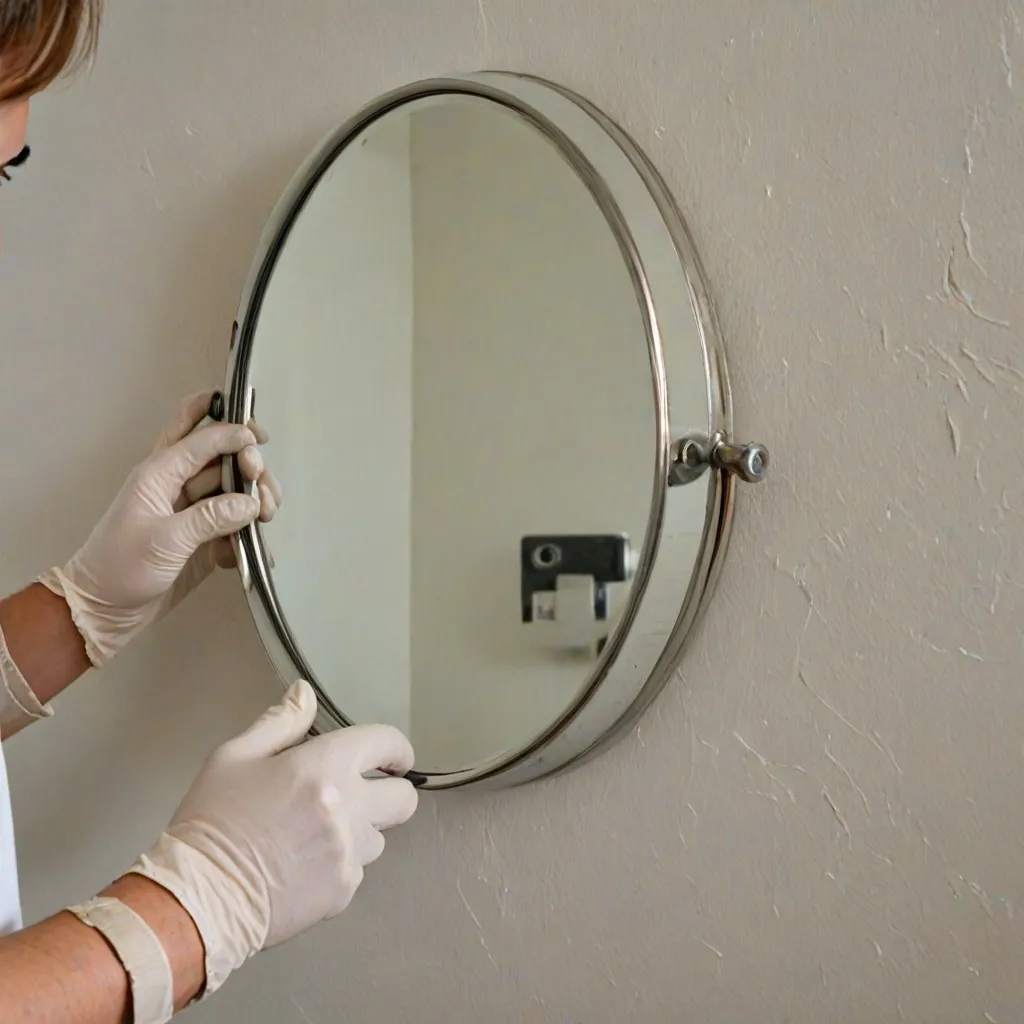 Jak odkleić lustro od ściany: bezpieczna technika krok po kroku