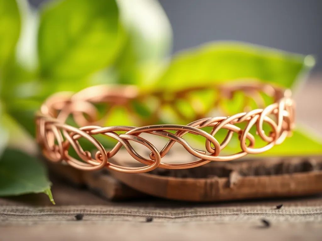 Miedziana bransoletka – co leczy?