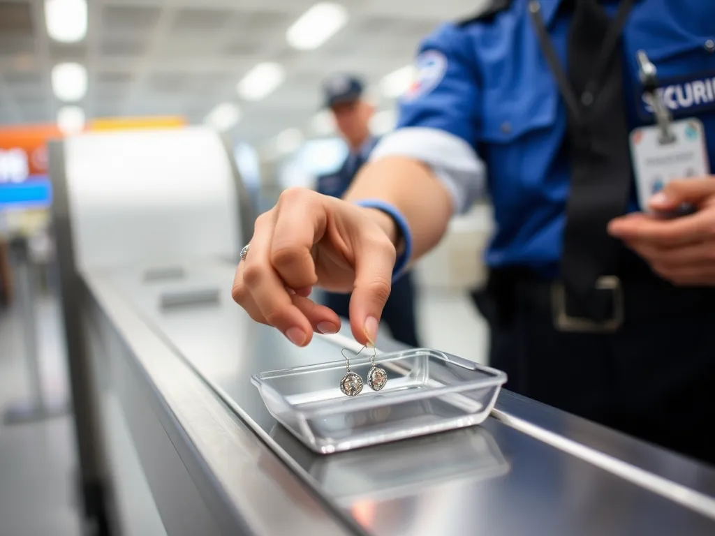 Czy trzeba zdejmować kolczyki na lotnisku?
