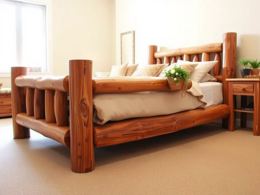 Jak zrobić łóżko z belek?