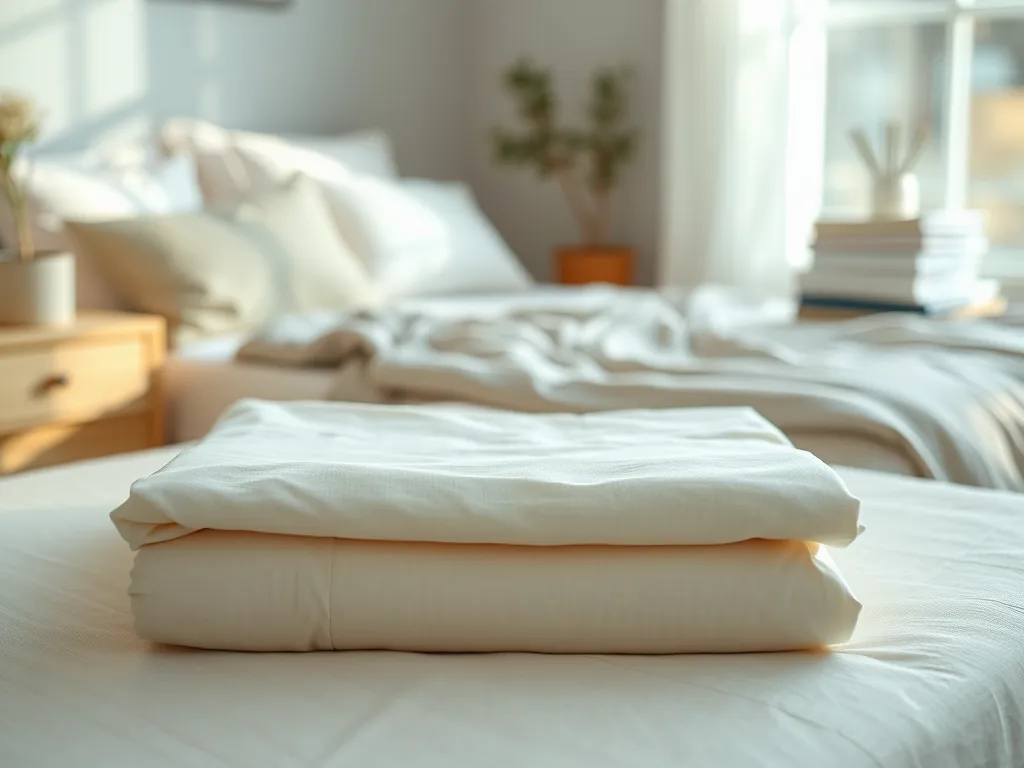 Jak składać prześcieradło z gumką?