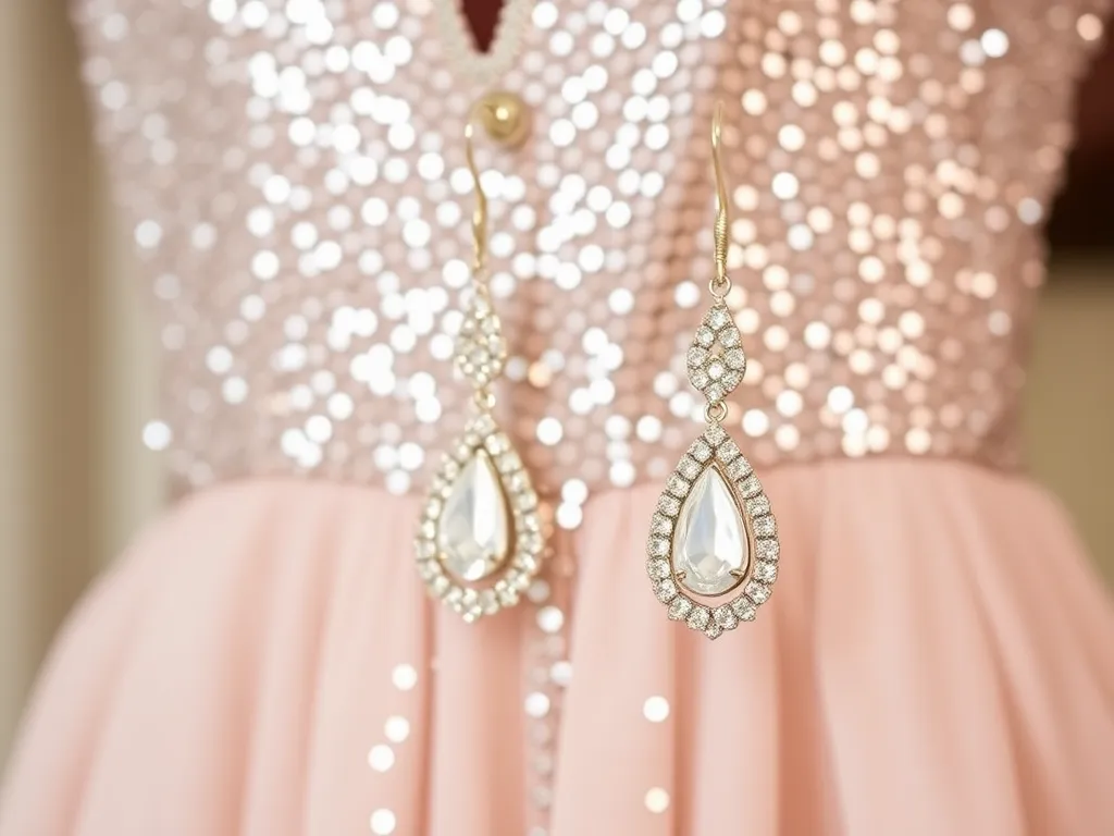 Jakie kolczyki do cekinowej sukienki?