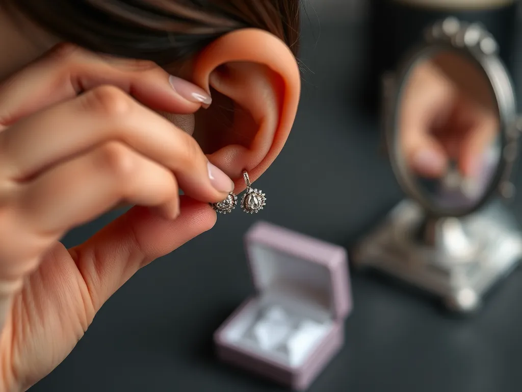 Jak zdjąć kolczyki po przekłuciu?