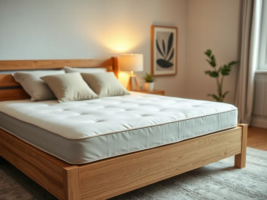 Ile powinien wystawać materac ponad ramę łóżka?