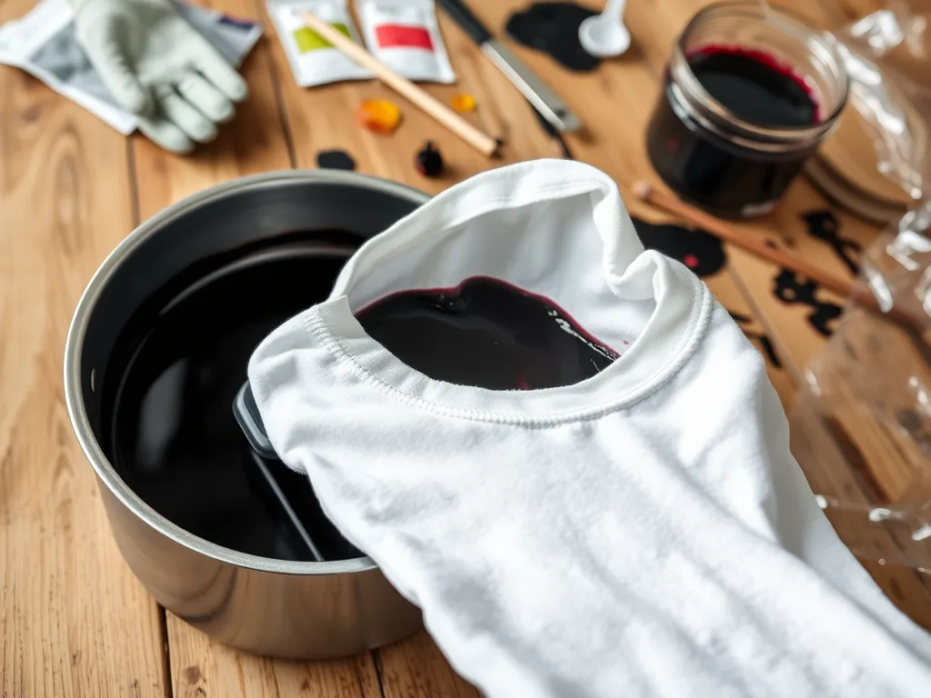 Jak zafarbować ubranie na czarno domowym sposobem?