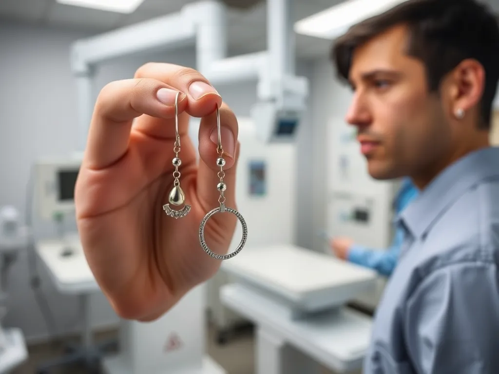 Czy do RTG trzeba zdjac kolczyki?