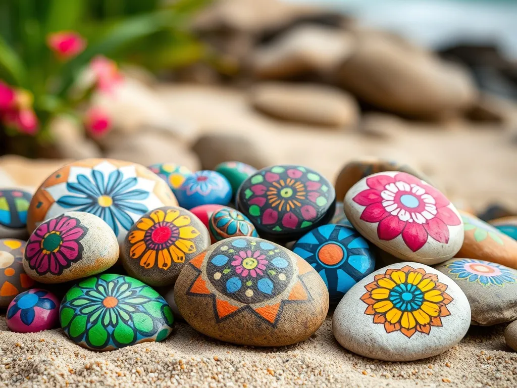 Malowane kamienie wzory: inspiracje do kreatywnego malowania