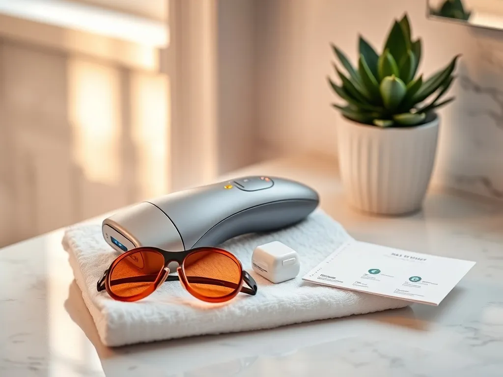 Depilacja laserowa w domu krok po kroku